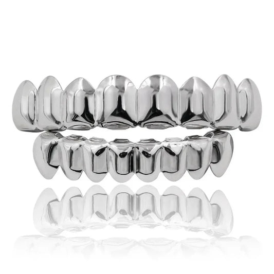 Gold & Silver Plated Hip Hop Teeth Grillz